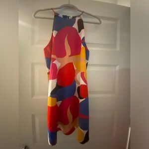 Tyche Women’s colorful swing Dress - size M